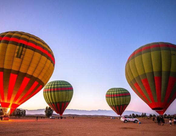 Hot air balloon  Marrakech