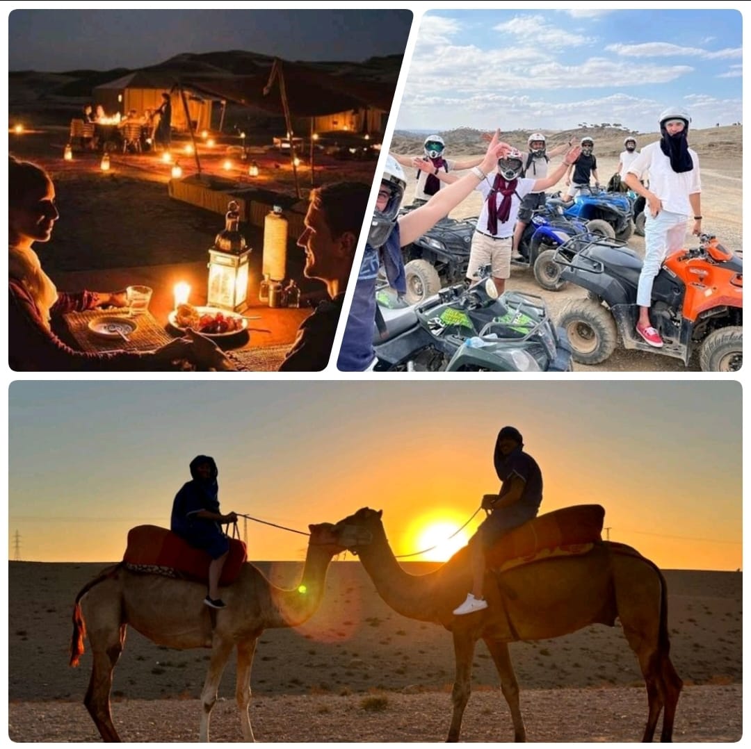 Agafay Desert Package, Quad Bike, Camel Ride and Dinner Show