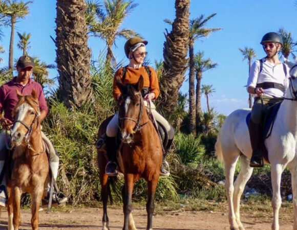 Horse riding in the Palmeraie Marrakech