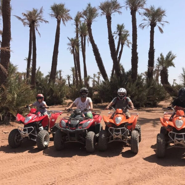 Quad biking in the Palmeraie of Marrakech