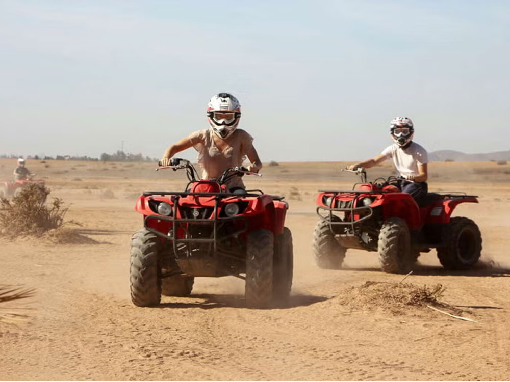 Quad Biking in Agafay dessert